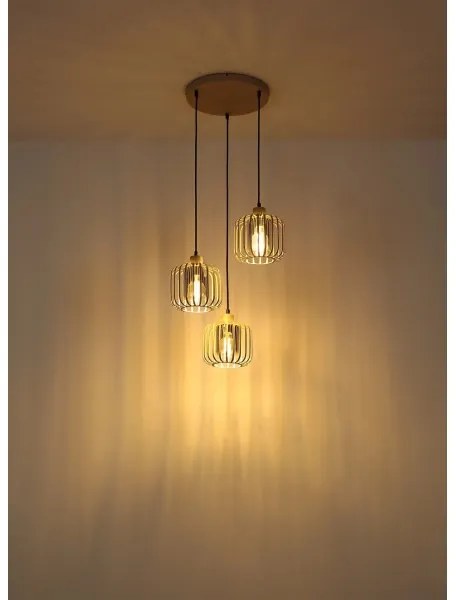 Globo 15758-3H - ALFRED kábeles függeszték 3xE27/40W/230V