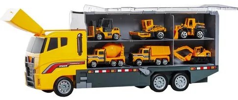 TIR truck set with 6 cars 22481