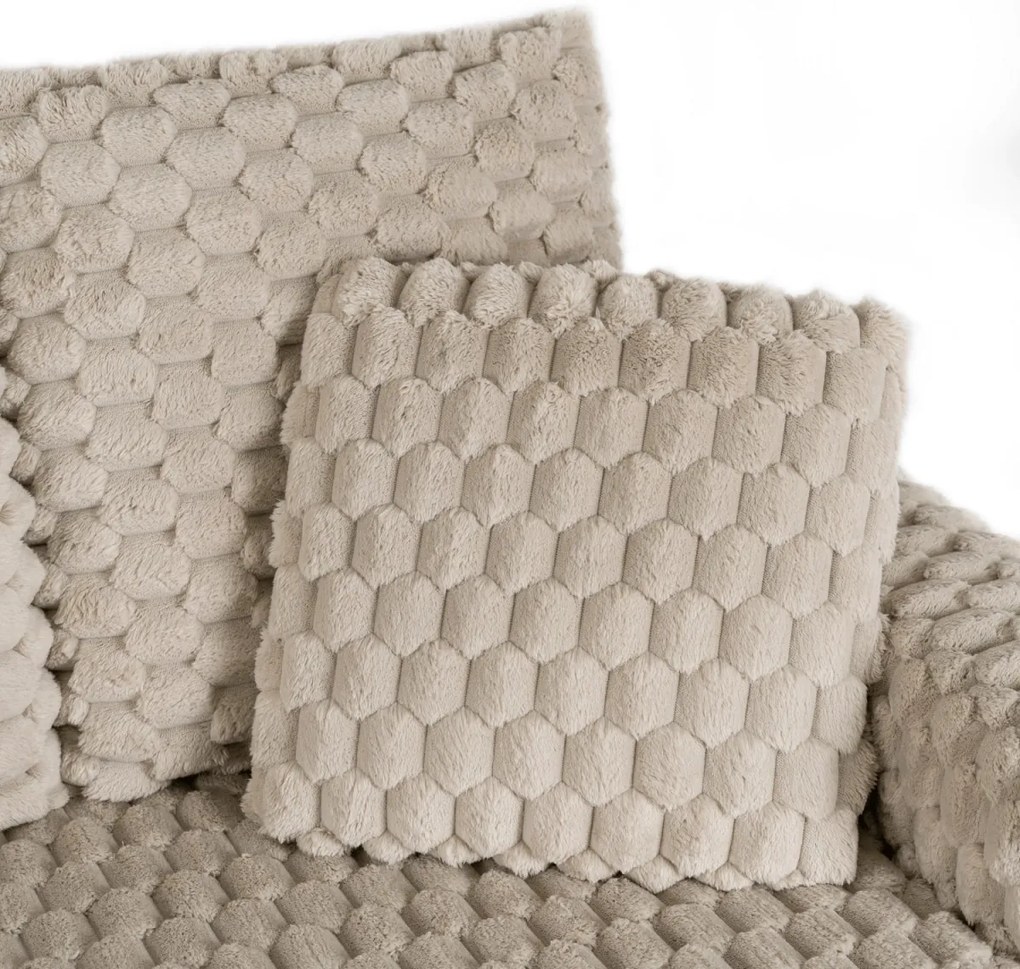 Elegáns Kanapé Bézs Színben. KOBEL