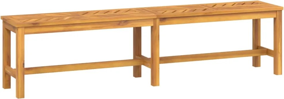vidaXL tömör akácfa kerti pad 180 cm
