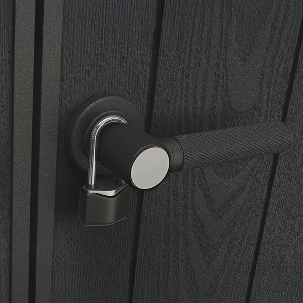 Signature PENT 9x7 műanyag kerti ház velencei szürke