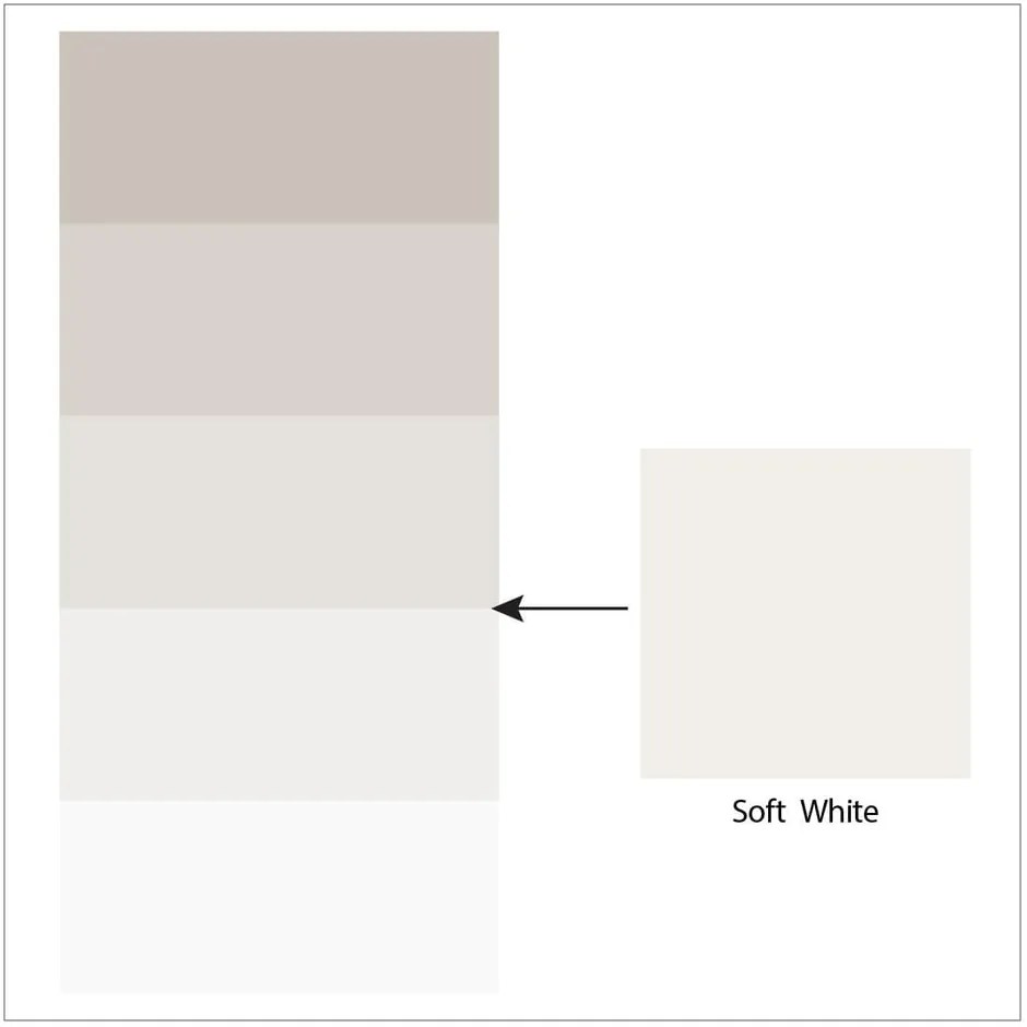 Fehér fém szekrény 38x185x40 cm Mission District – Støraa