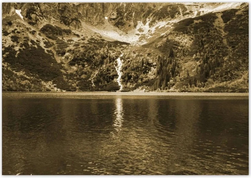 Poszterek 100x70 Tátra Lengyel hegyek Kilátás