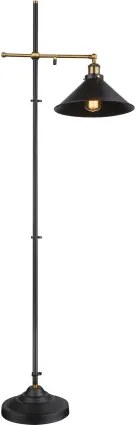 Globo 15053S Állólámpa fekete, LxBxH:500x300x1550, exkl. 1xE27 60W 230V