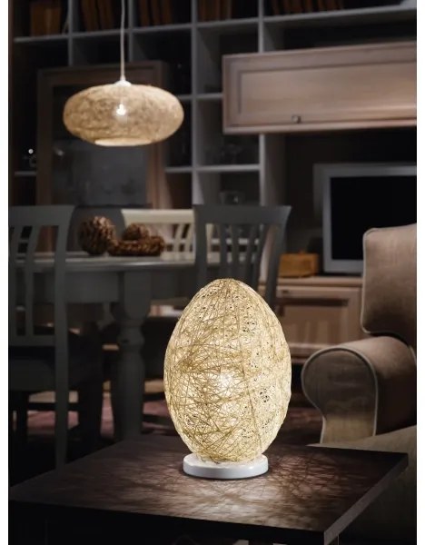 Eglo 93374 - Mennyezeti függesztékes lámpa CAMPILO 1xE27/60W/230V