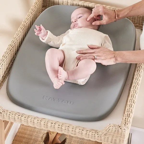 Nattou - Pelenkázó alátét SOFTY 50x70 cm szürke