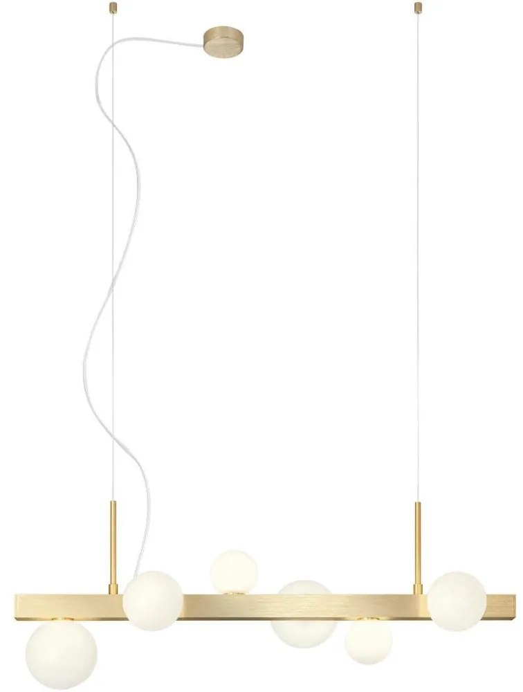 Redo 01-2374 - Csillár zsinóron GOJI 6xG9/28W/230V arany