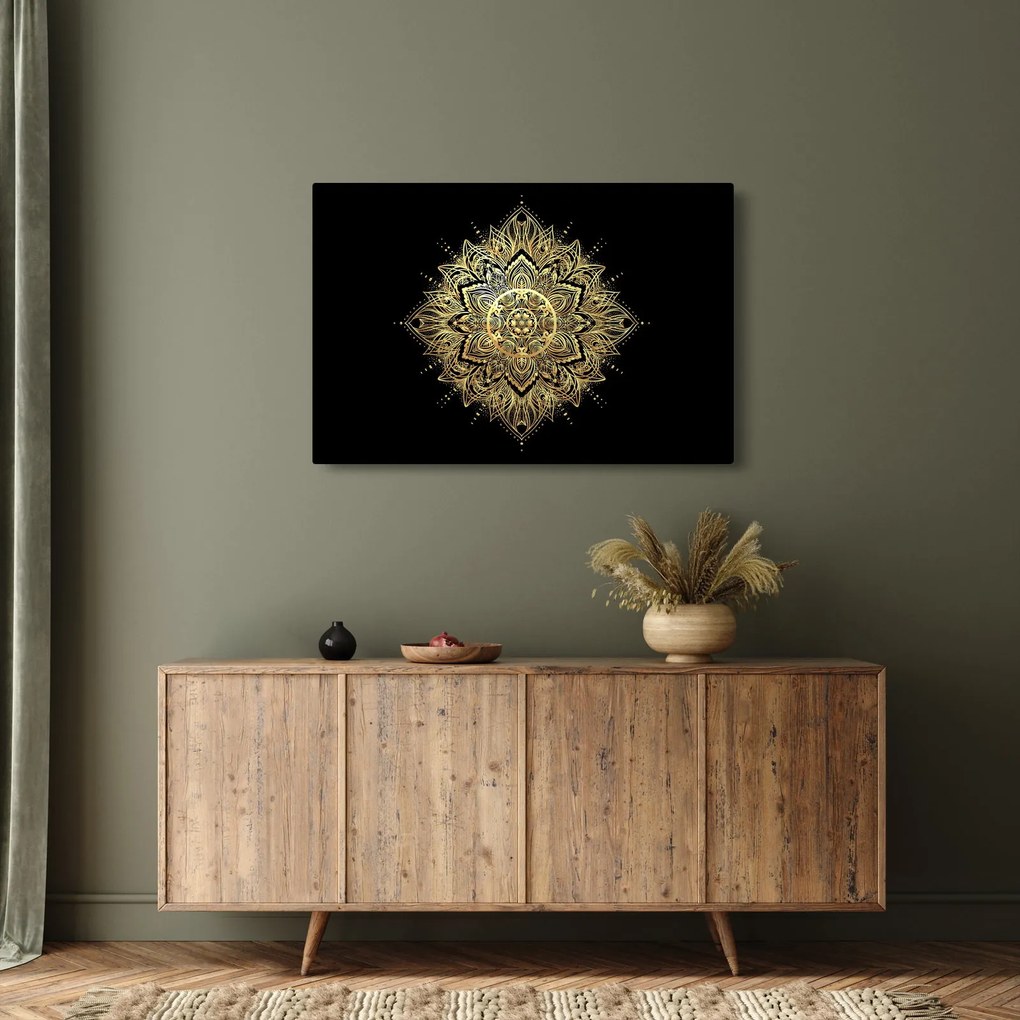 Kép - Mandala gazdagság (90x60 cm)