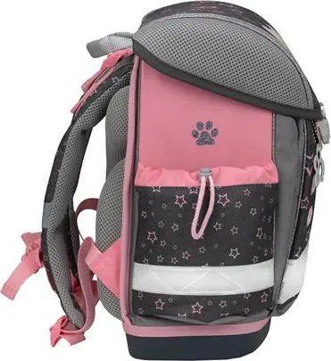 Iskolatáska, fémcsat, BELMIL Classy Starry Paws, kutya, golden retriever (BL40313AG76L)