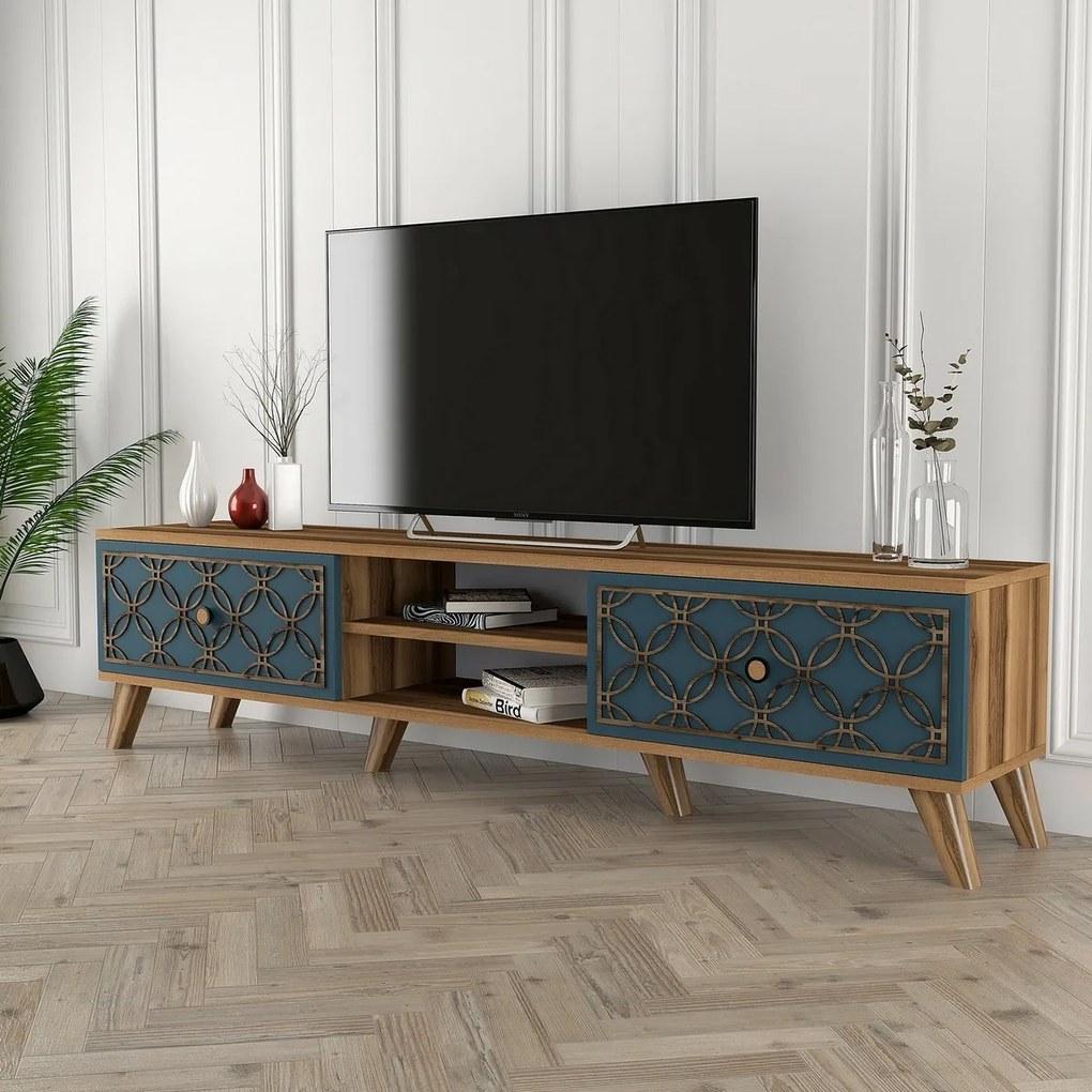 Class Walnut and Chalcedony TV-asztal