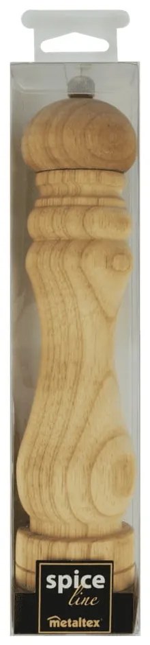 Kaucsukfa fűszerörlő, magasság 26 cm - Metaltex