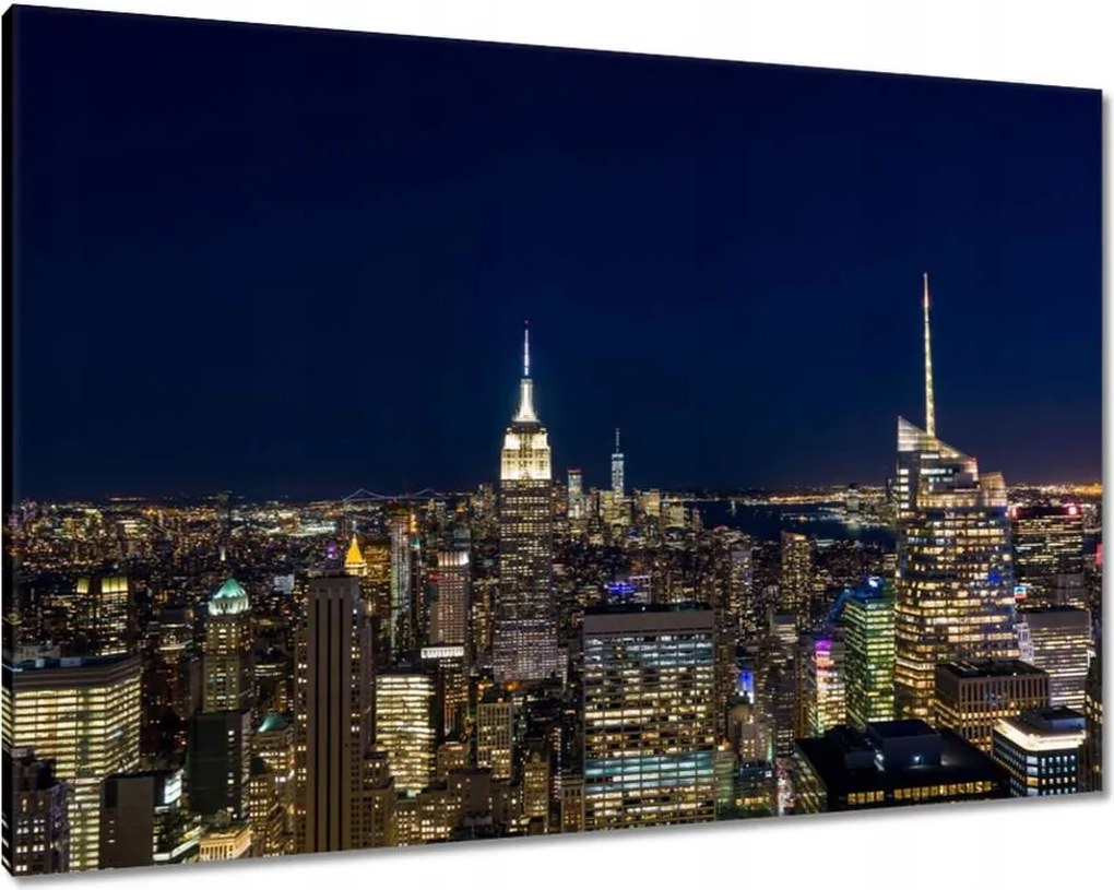 Vászonkép 100x70 New York felülnézet