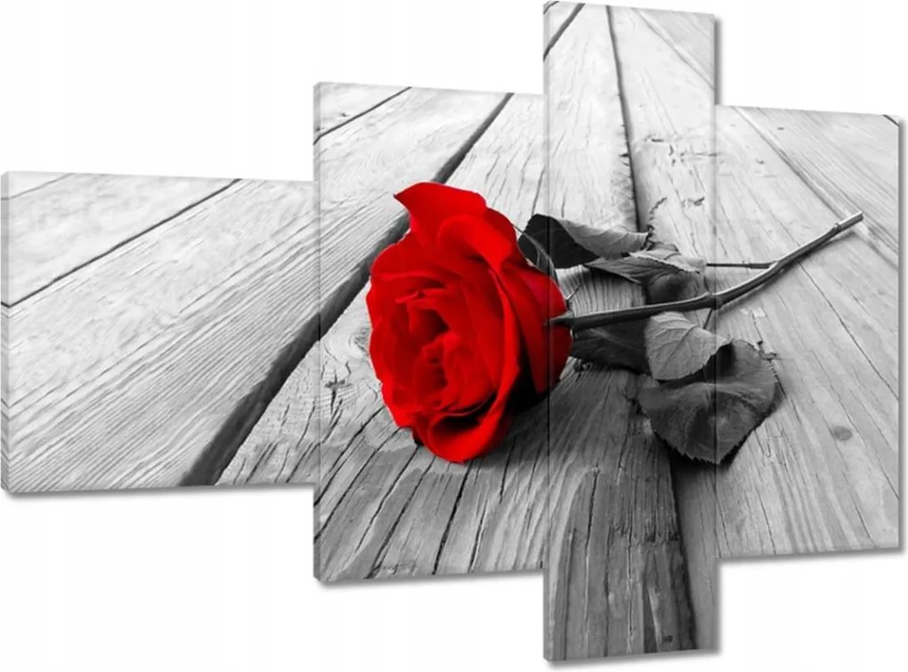 Vászonkép 100x70 Rózsa ajándék Valentin napra