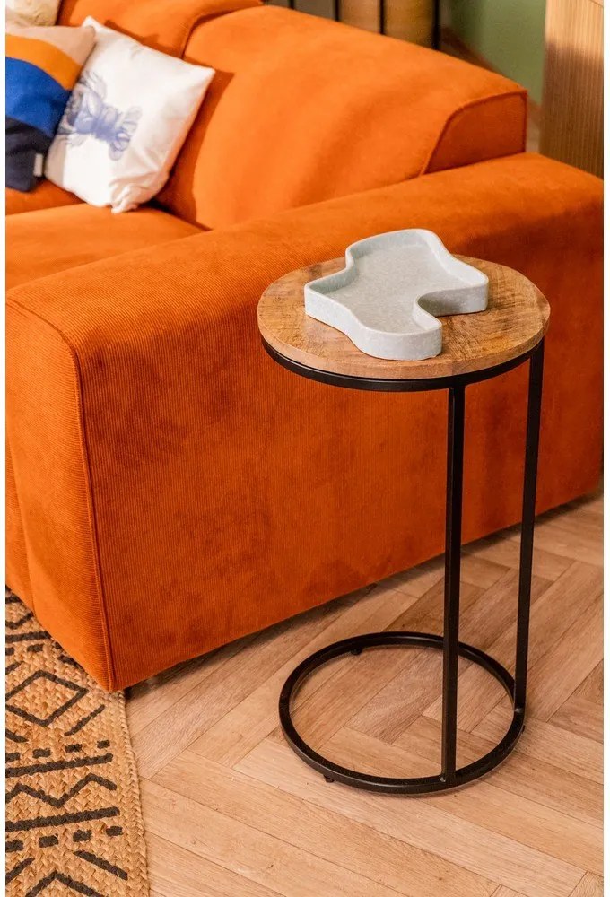 Sting narancssárga kordbársony kanapé modul - Scandic