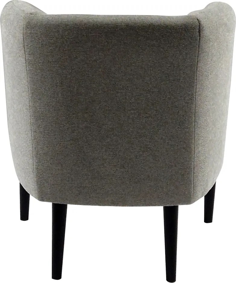 Fotel, világosszürke/fekete, ALIEN