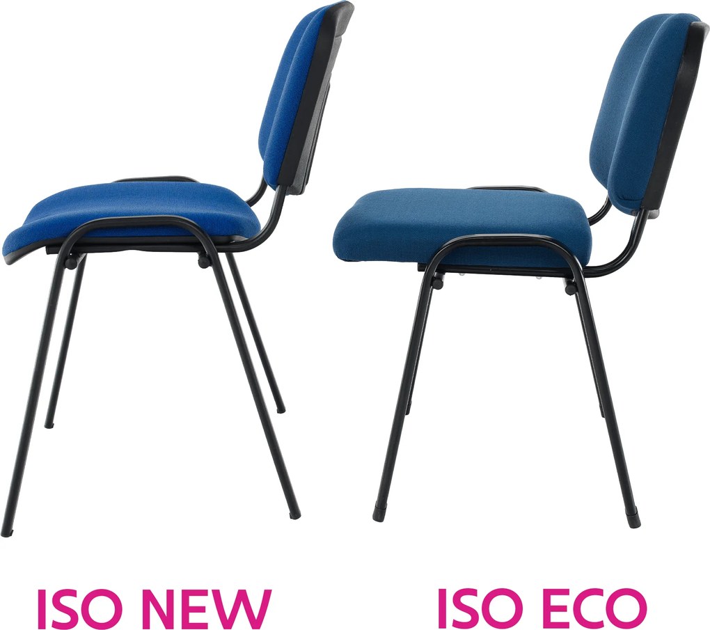 Irodai szék, kék, ISO NEW