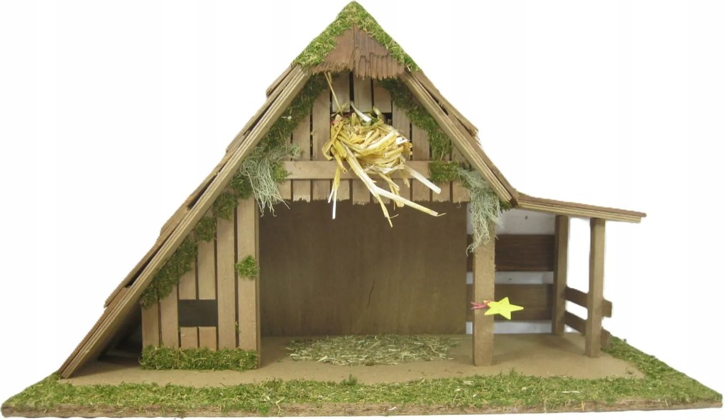 Karácsonyi Betlehem *állvány* 55x28x34cm- 12-13cm magas figurákhoz