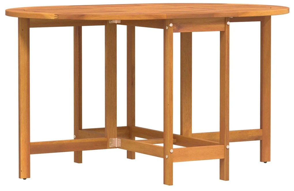 vidaXL Kerti Asztal Barna 110 x 60 x 72 cm Tömör Akácfa