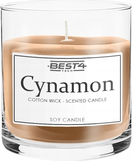 Illatgyertya Természetes Fahéj Illat BEST4TECH