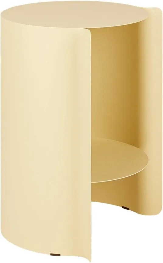 Acél kerek tárolóasztal ø 32 cm Wa – noo.ma