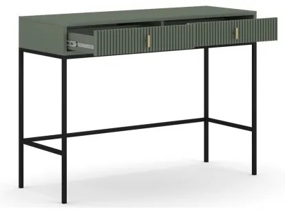 SUE konzolasztal zöld/fekete