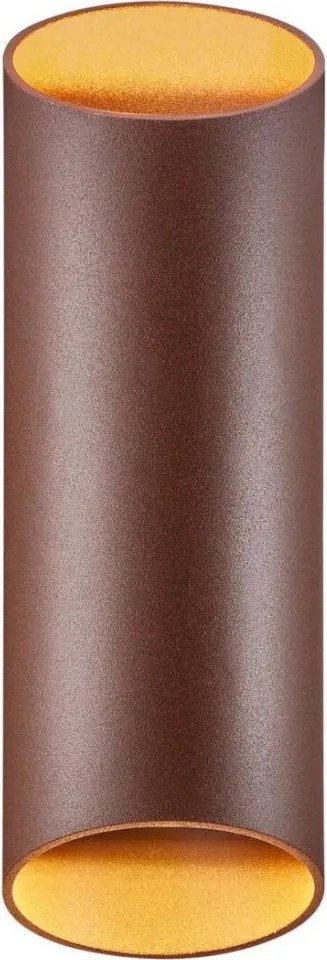 NORDLUX 2218231009 NICO Modern Kültéri Fali Lámpa Rozsdás GU10 IP54