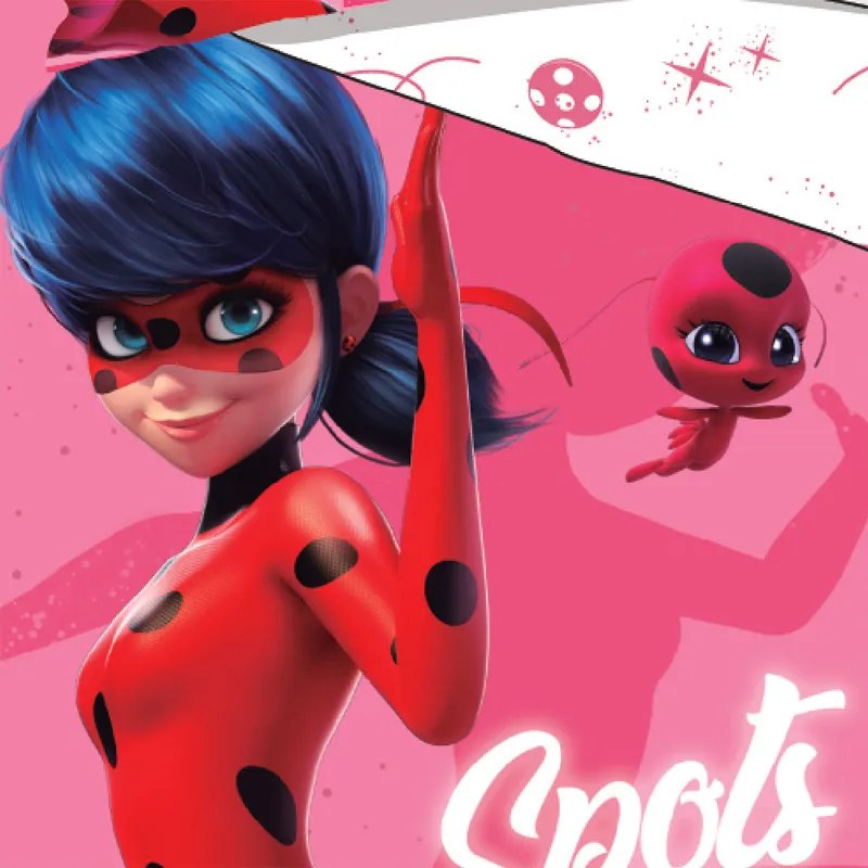Pamut ágynemű MIRACULOUS - MAGIC LADYBUG 140x200cm