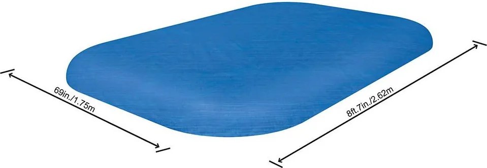 Bestway medence védőtakaró 2,62x1,75 méteres felfújható medencékhez