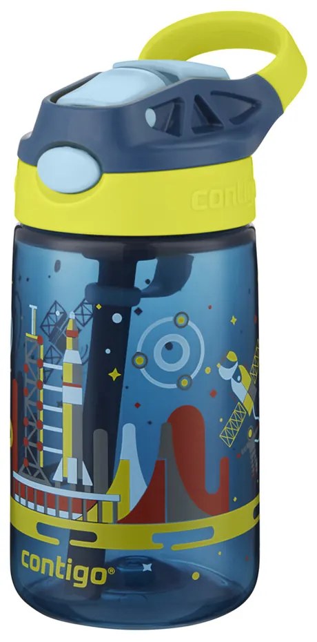 Contigo Gyermekpalack Gizmo Flip 420 ml Blue Nautical Space