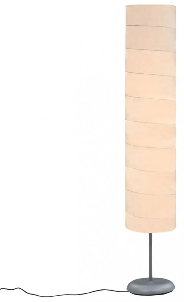 fehér állólámpa állvánnyal 121 cm E27