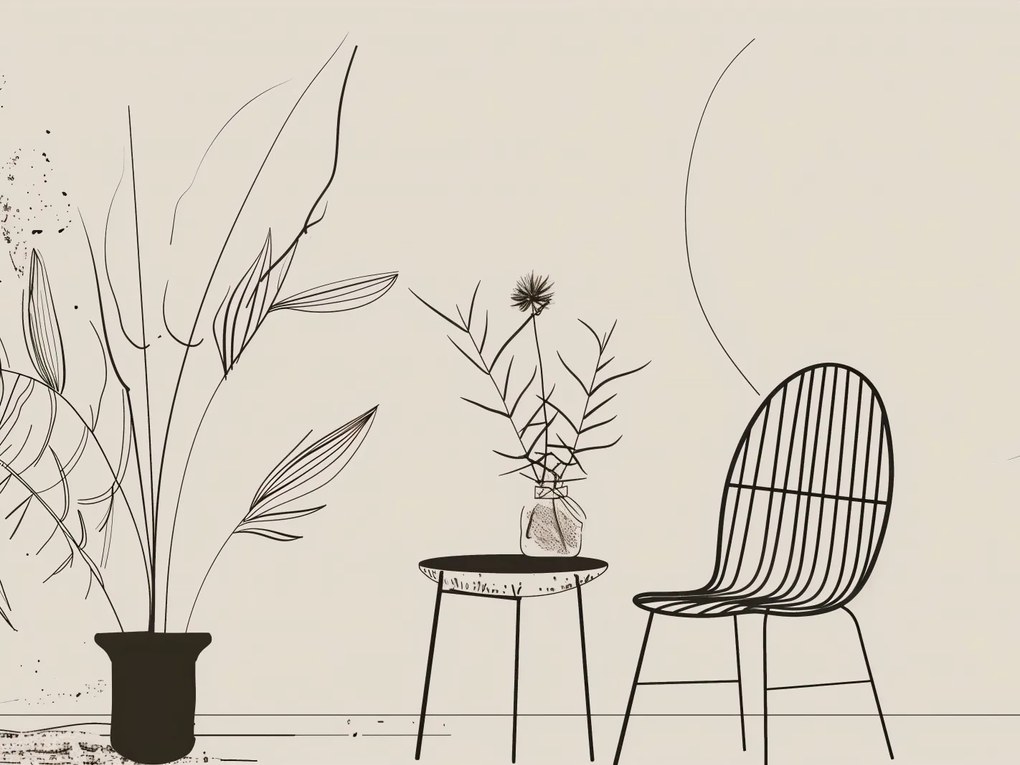 Poszter 100x75cm Kültéri belső tér