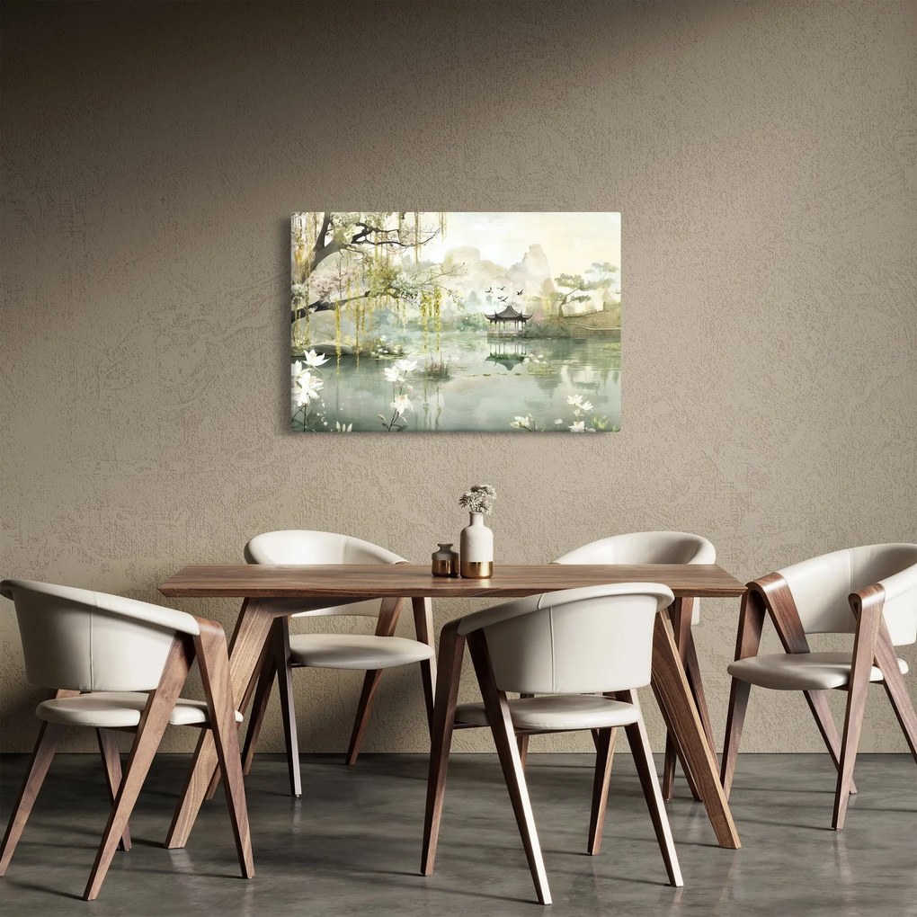 Kép - Kínai tó (90x60 cm)