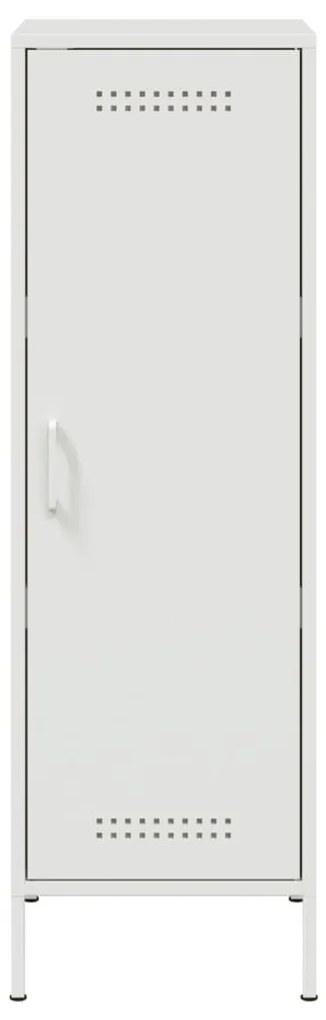 fehér acél magasszekrény 36 x 39 x 113 cm