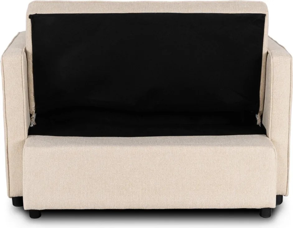 Fotel Rozkładany CORRA do Spania Beżowy