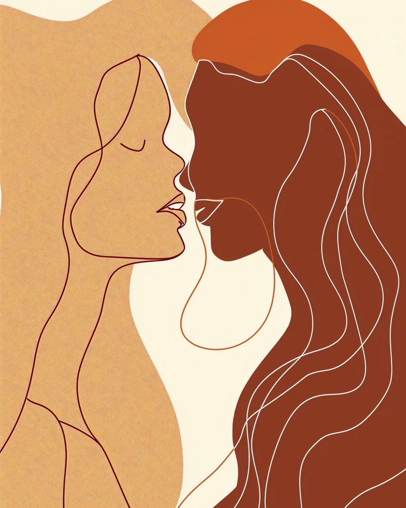 Poszter 40x50cm Érzékiség Szintetez