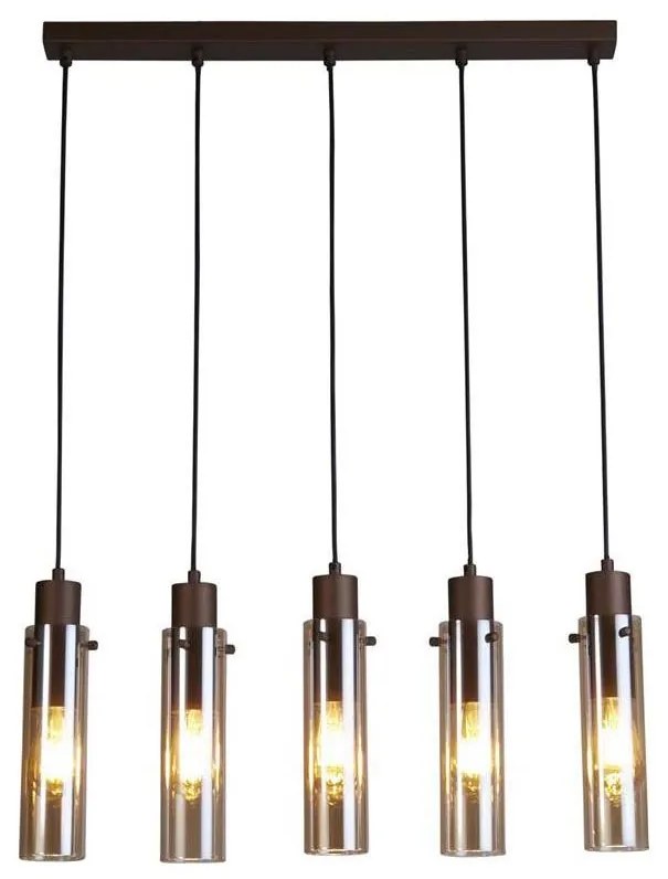 Searchlight 88921-5MO - Kábeles csillár SWEDEN 5xE27/60W/230V