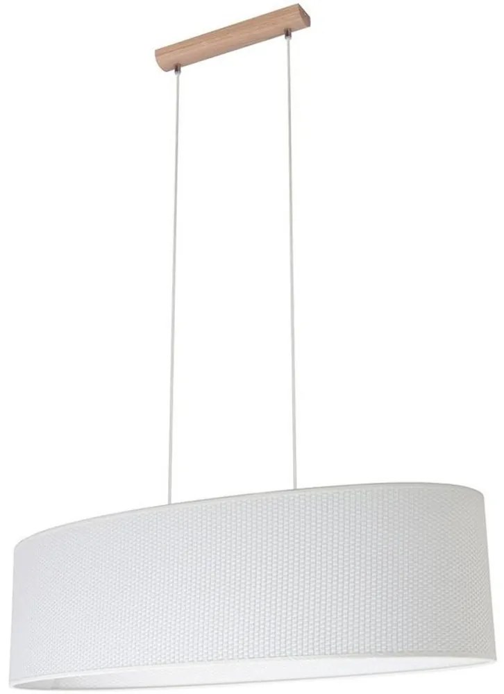 Spot-Light 1027400211536 - MERCEDES kábeles csillár 2xE27/40W/230V tölgy