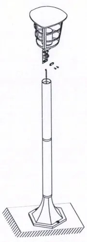 Eglo 93408 - LED Kültéri lámpa ALORIA E27/8,5W/230V IP44