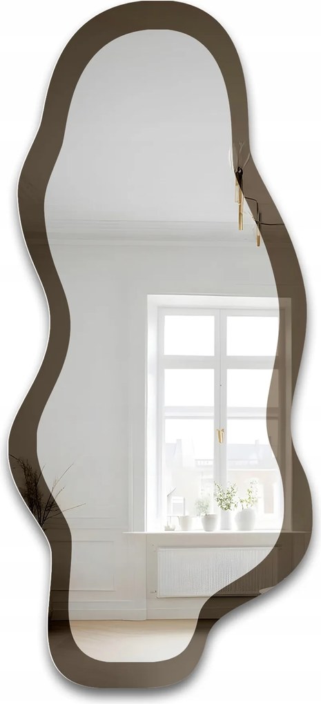 Mocha Toffee szabálytalan tükör barna lapon 60x136