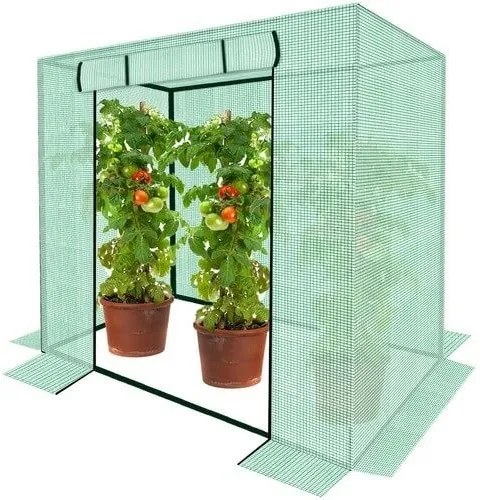 Mini fóliás üvegház erkélyre (1,7 × 2 × 0,8 m) - Malatec