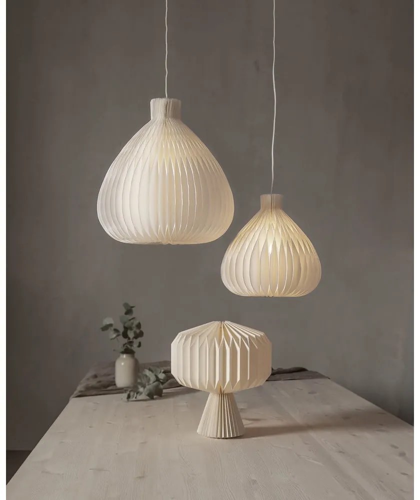 Krémszínű lámpabúra ø 38 cm Honeycomb – Star Trading