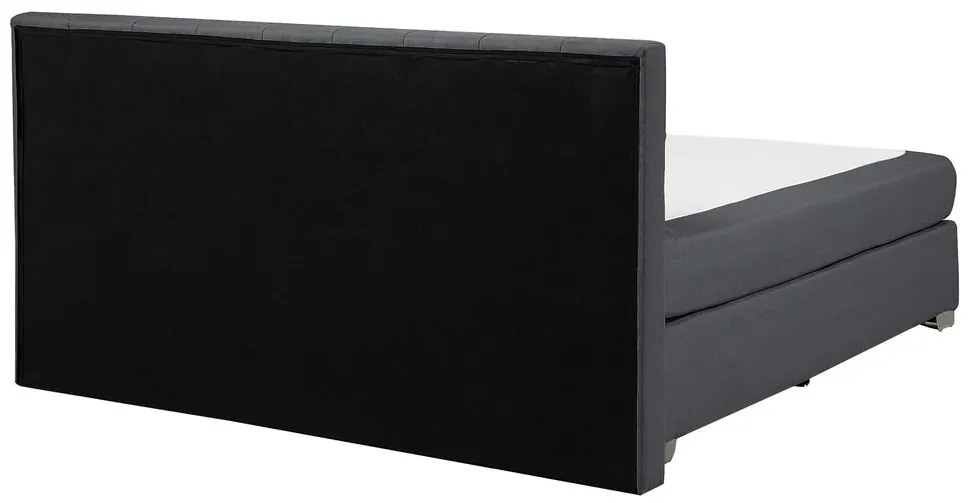 Franciaágy Boxspring 160 cm ADIR (matracokkal) (szürke). 1007077