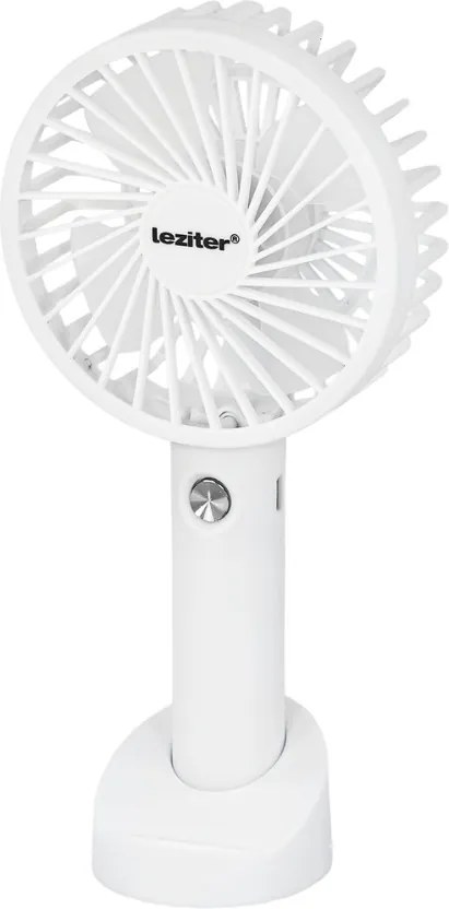 Galar kézi hordozható usb ventilátor tartóval 4 W 1200 mAh fehér