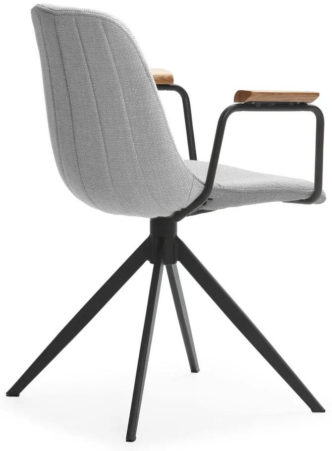 Világosszürke étkezőszék szett 2 db-os Tali – Marckeric