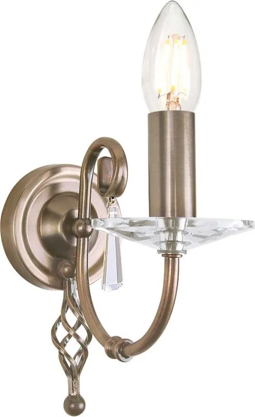 Elstead Lighting AEGEAN AG1-AGED-BRASS Fali lámpa 1x60W/E14