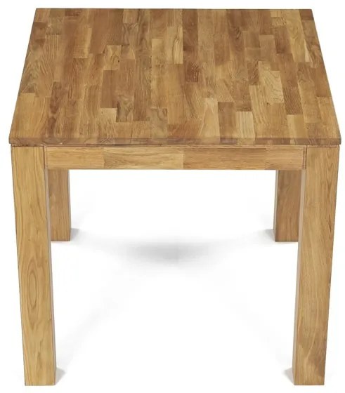 Tömör Tölgy Étkezőasztal 80×80 cm. DS-H080 DUB