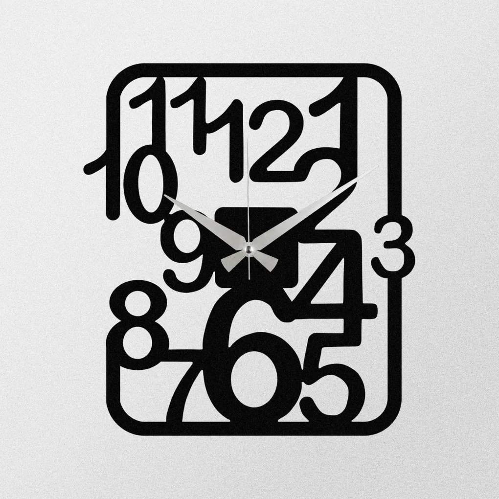Enzoclock fém falióra, 48×43 cm