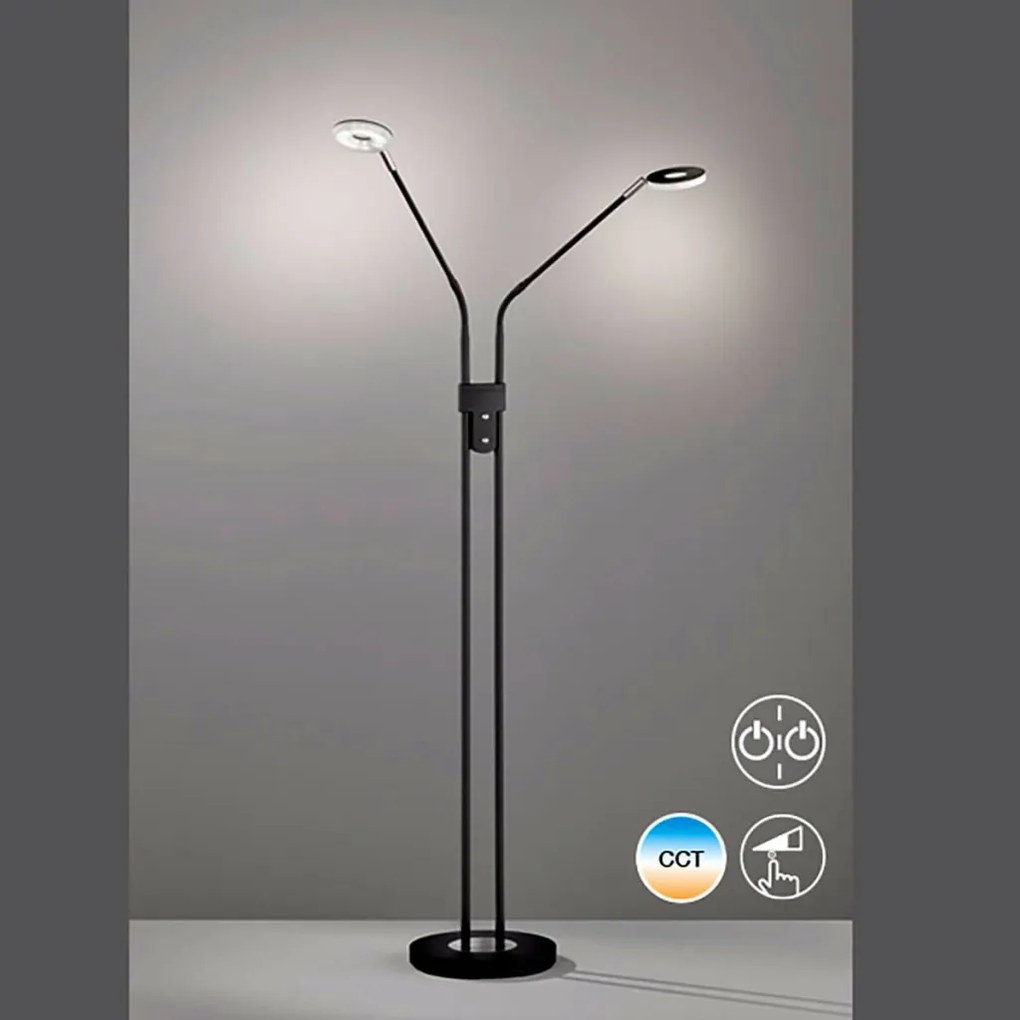 Fischer&Honsel Dent 40300 Állólámpa 2x6W/LED 2700K 1600 lm IP20