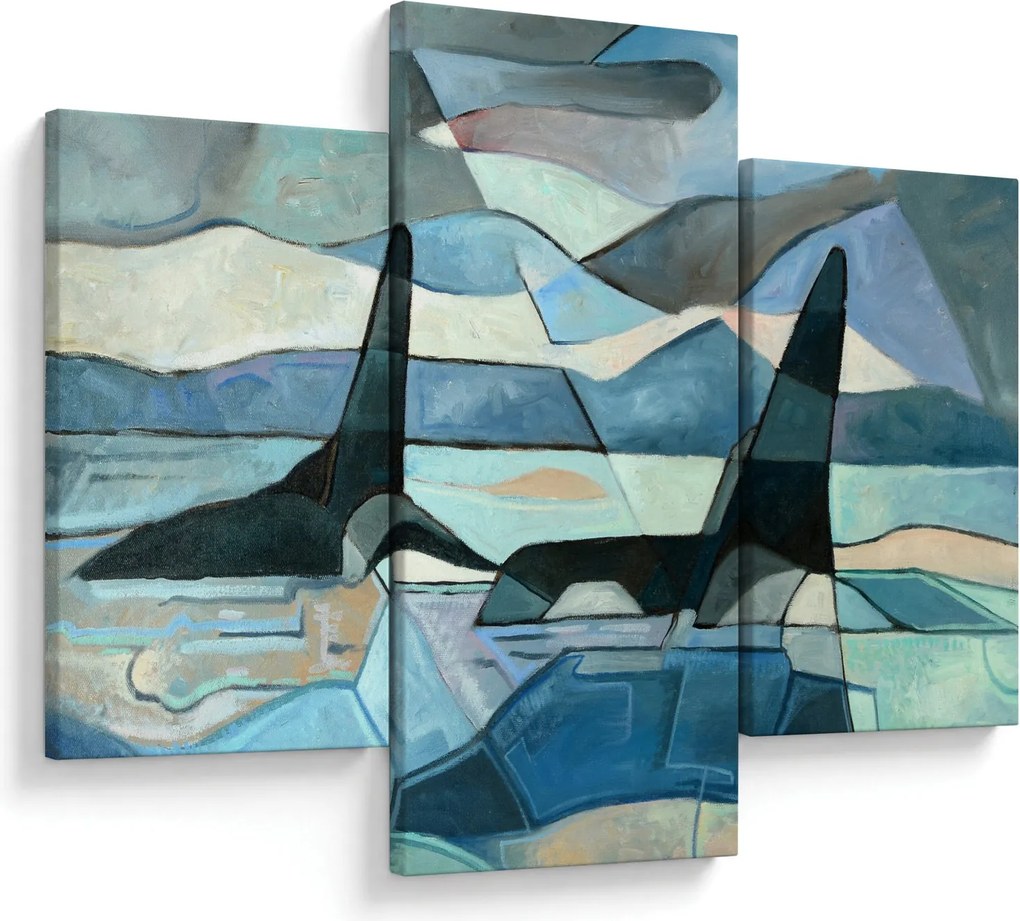 Kép - Orcas (90x60 cm)