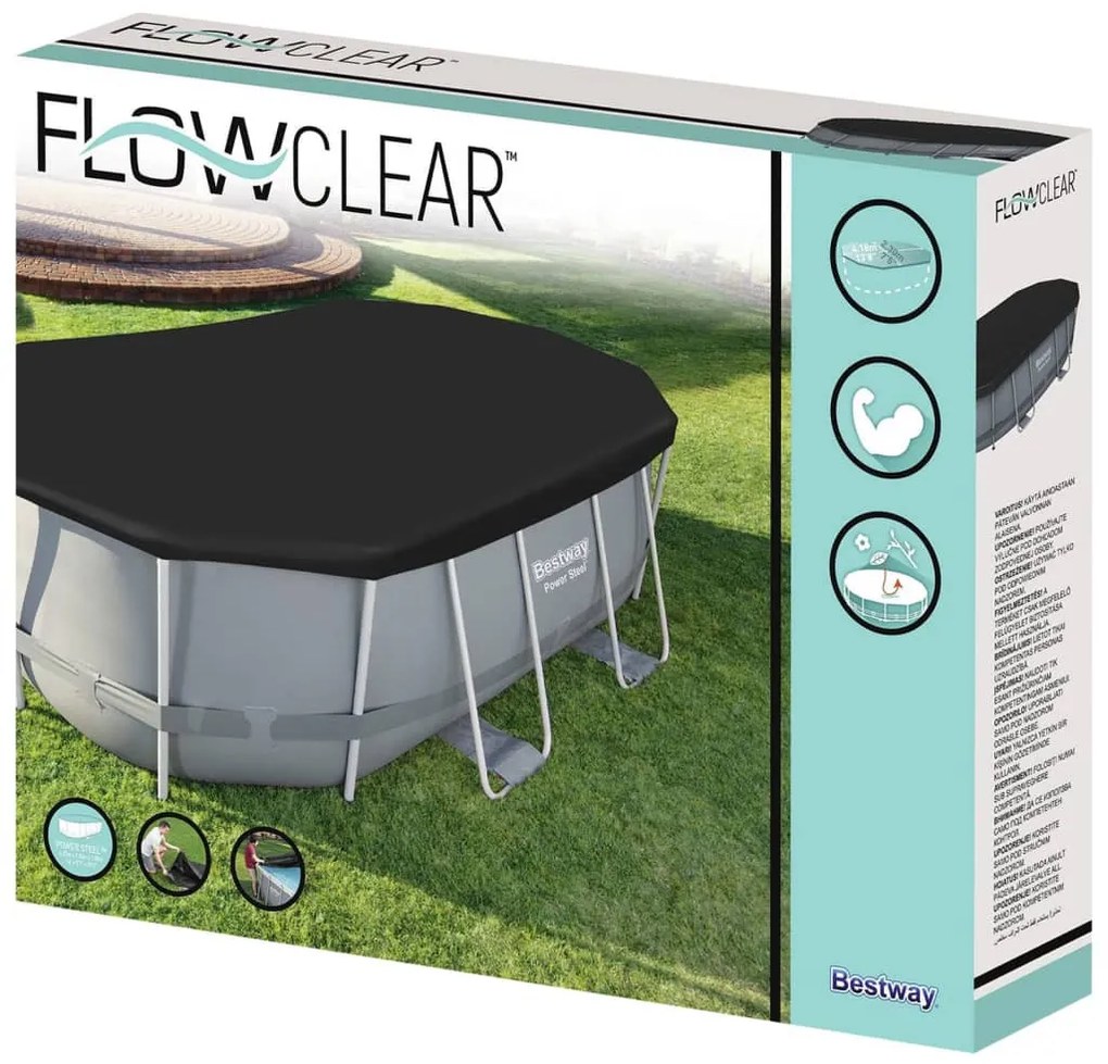 Bestway Flowclear medencetakaró 418 x 230 cm